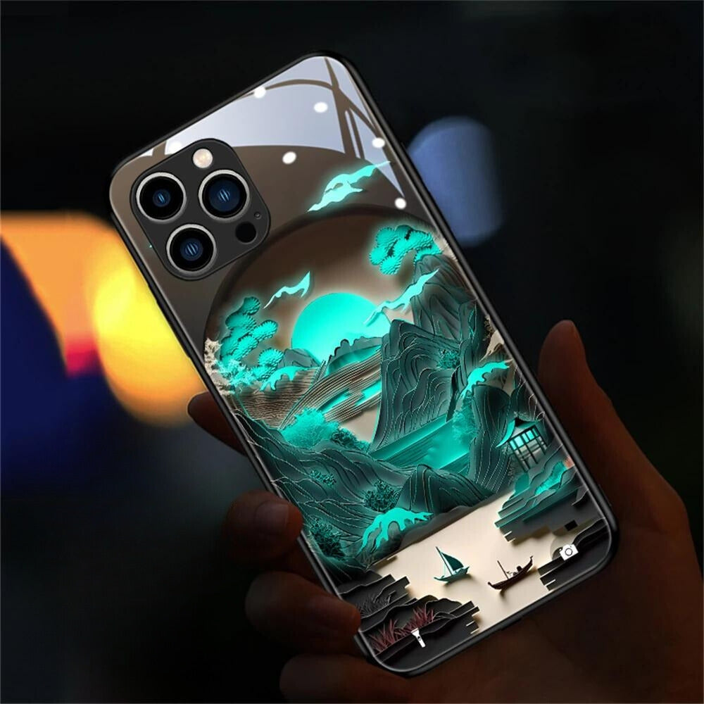 Coque de Protection led SOLEIL COUCHANT - Voyage en Asie