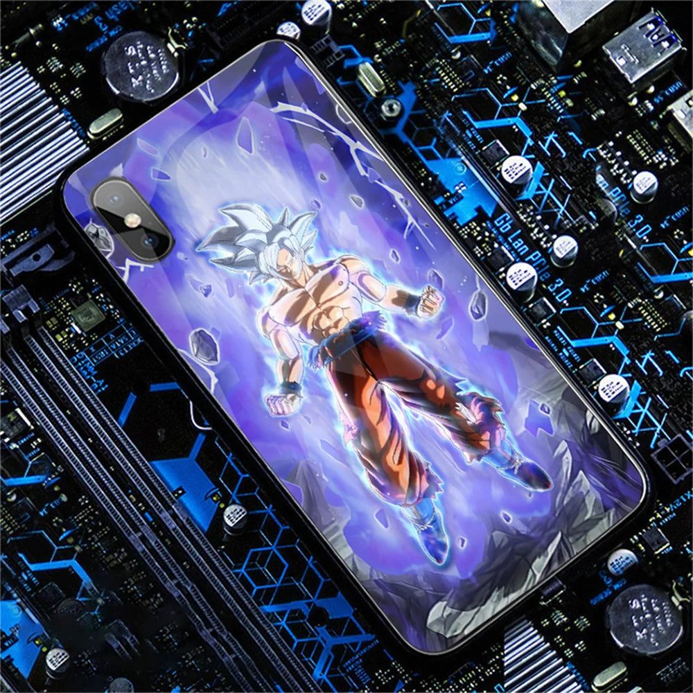 Coque de Protection led GOKU UTRA INSTINCT PERFECT - Dragon Ball