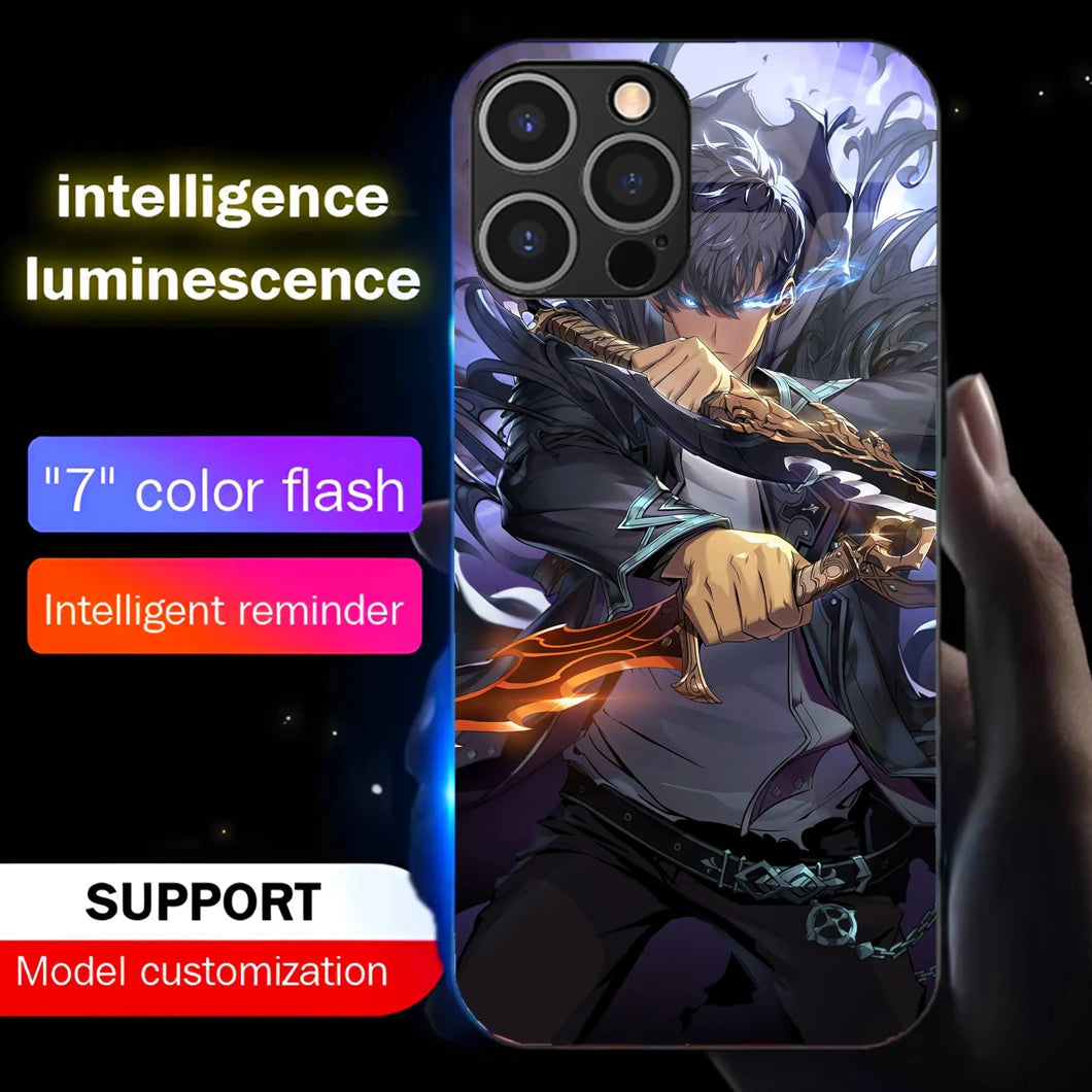 Led Protection Case JIN-WOO - Solo Leveling