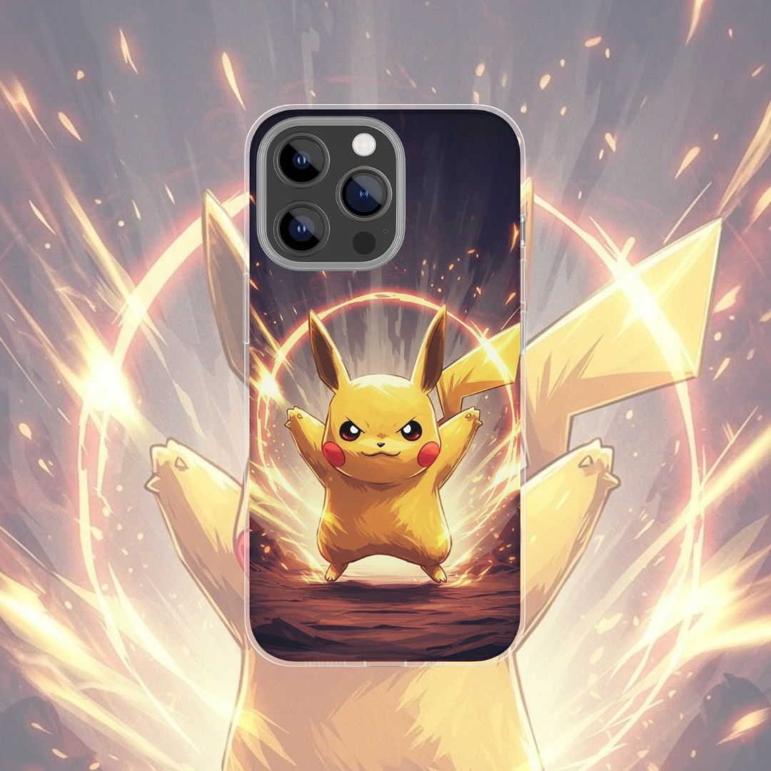 Coque de téléphone Pikachu Pokémon en silicone - UnitGeeK