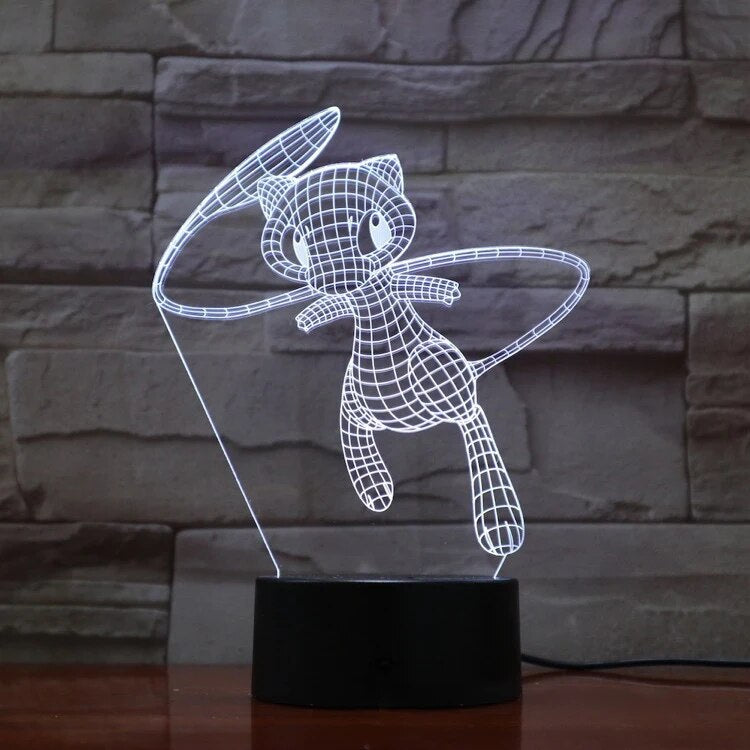 MEW 3D LED mood lamp - Pokémon