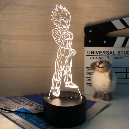 VEGETA 3D acrylic mood lamp - Dragon Ball