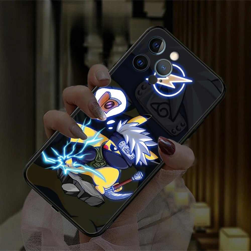 PIKACHU KAKASHI LED Protection Case - Pokémon