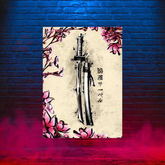 Poster sur Toile KATANA - Voyage en Asie