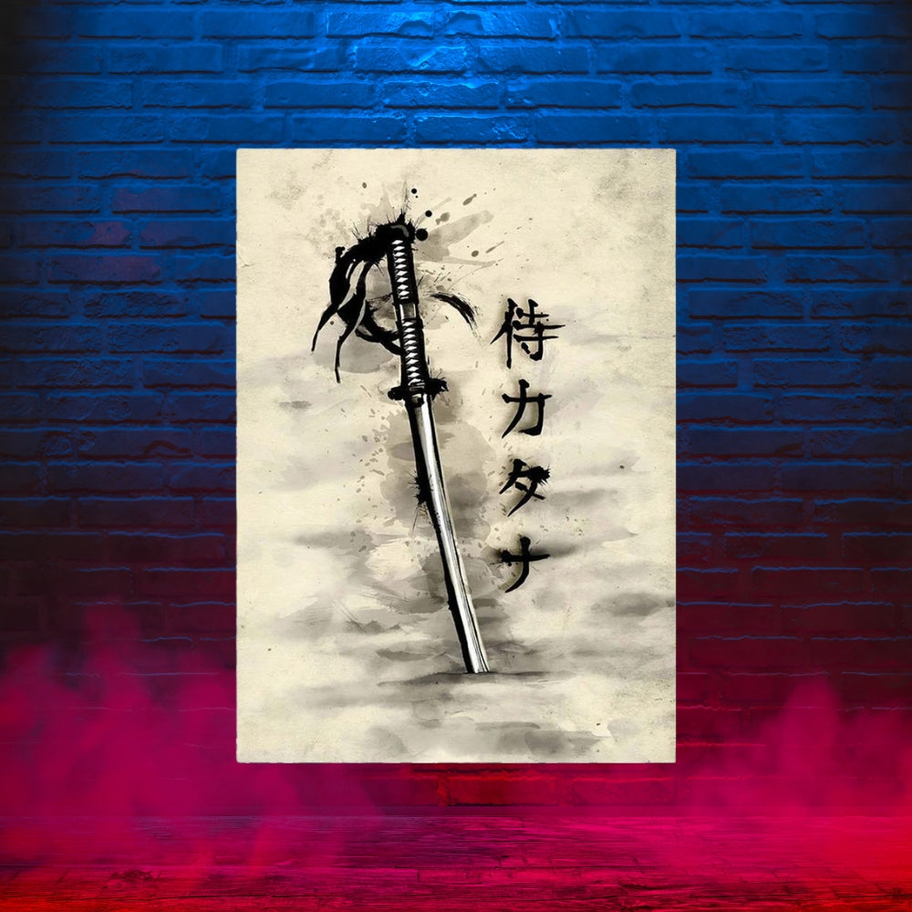 Poster on Canvas KATANA - Travel to Asia