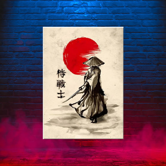 Poster on Canvas SAMOURAÏ - Travel to Asia