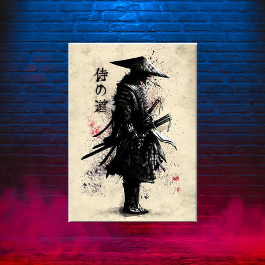 Poster sur Toile SAMOURAÏ - Voyage en Asie