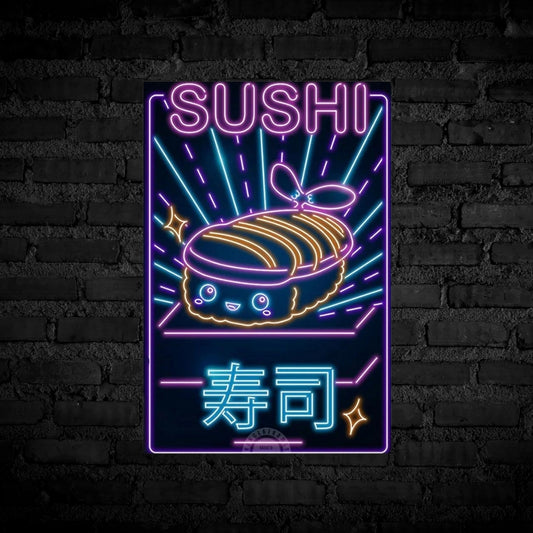 Poster on Canvas SUSHI - Travel to Asia