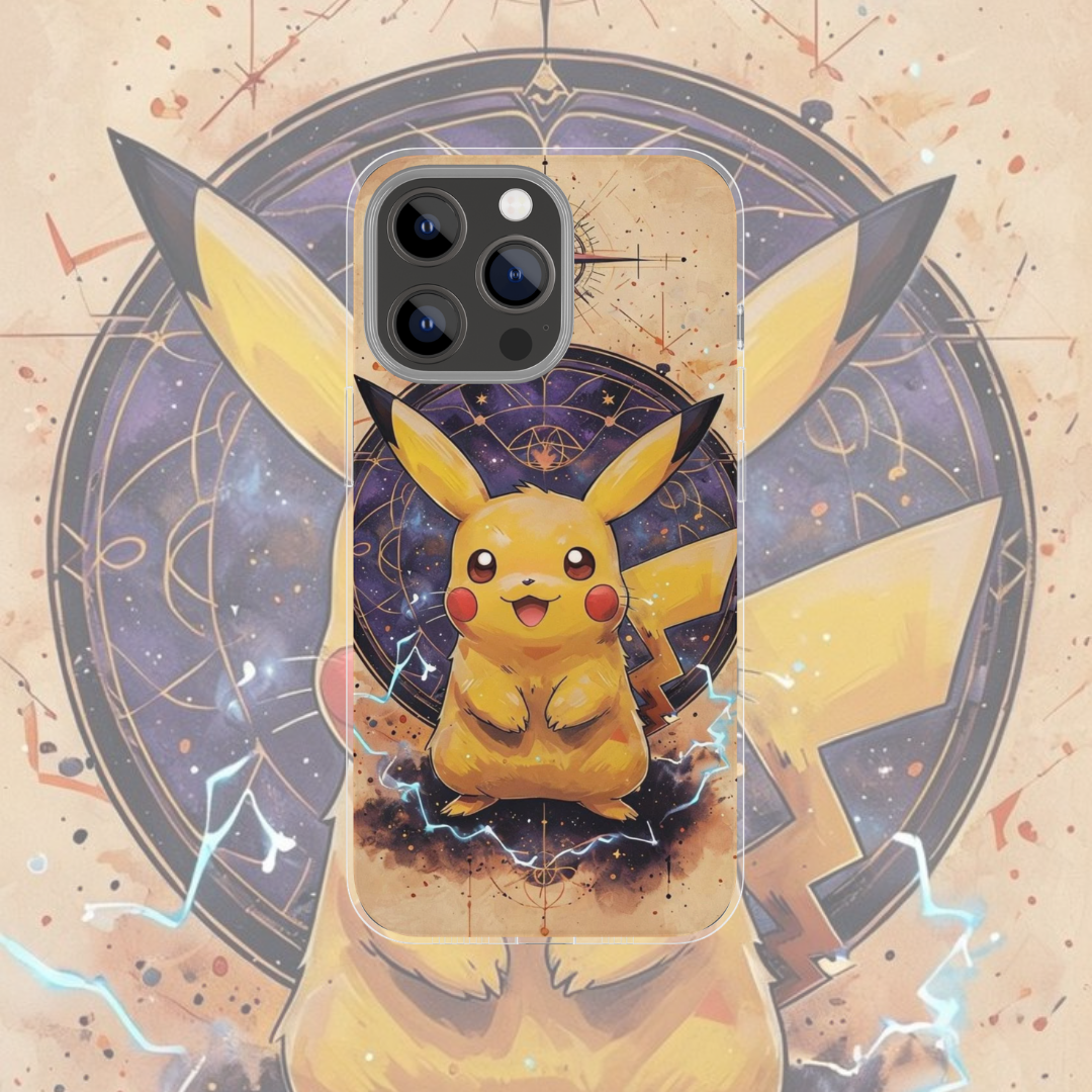 Coque de téléphone Pikachu Pokémon en silicone - UnitGeeK