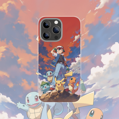 Coque de téléphone Sacha Pokémon en silicone - UnitGeeK