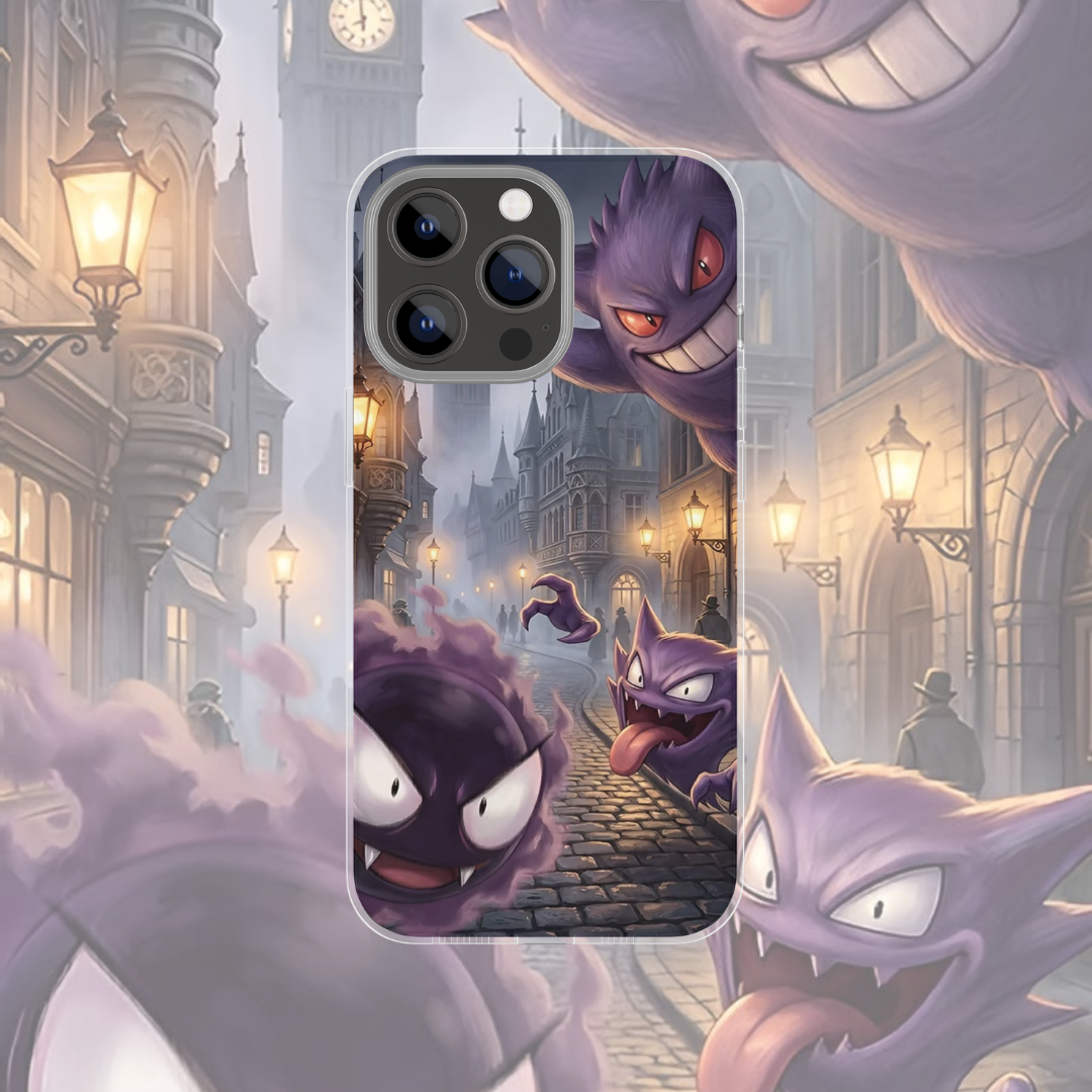 Coque de téléphone Ectoplasma Pokémon en silicone - UnitGeeK
