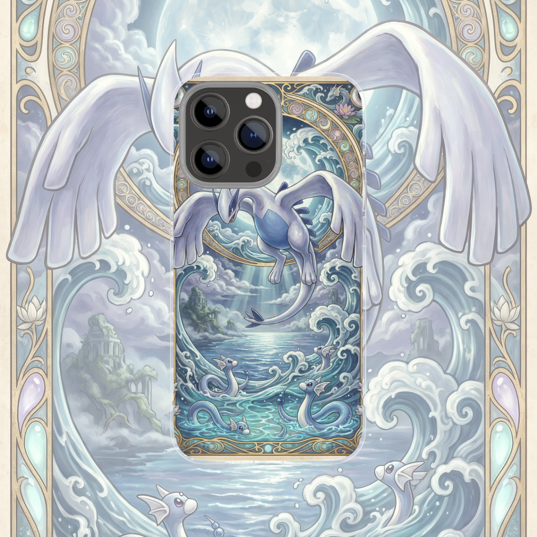 Coque de téléphone Lugia Pokémon en silicone - UnitGeeK