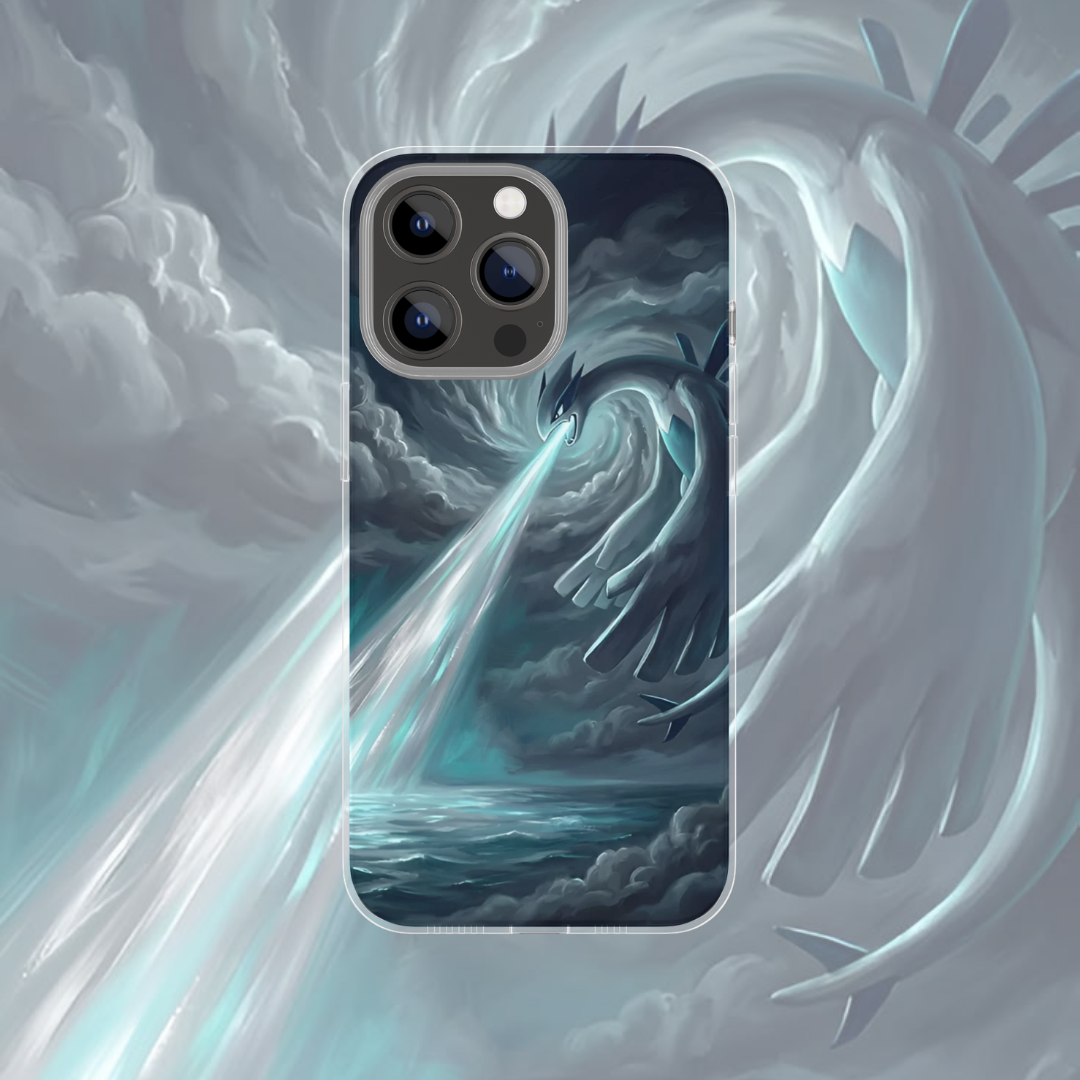 Coque de téléphone Lugia Pokémon en silicone - UnitGeeK