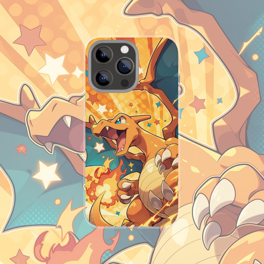 Coque de téléphone Dracaufeu Pokémon en silicone - UnitGeeK