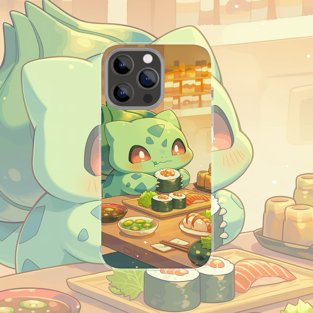 Coque de téléphone Bulbizarre Pokémon en silicone - UnitGeeK