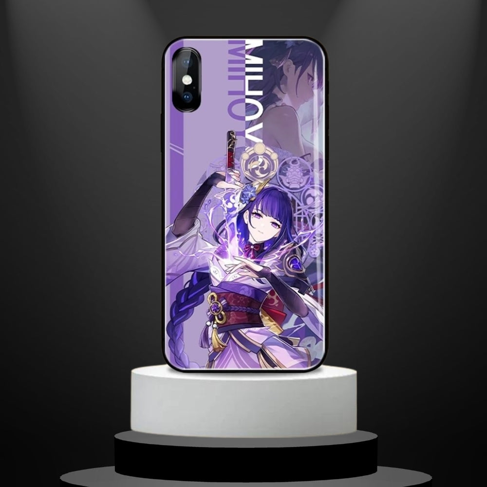 Coque de Protection led RAIDEN SHOGUN - Genshin Impact