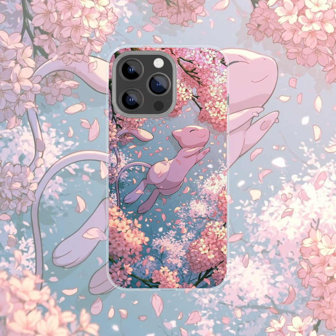Coque de téléphone Mew Pokémon en silicone - UnitGeeK
