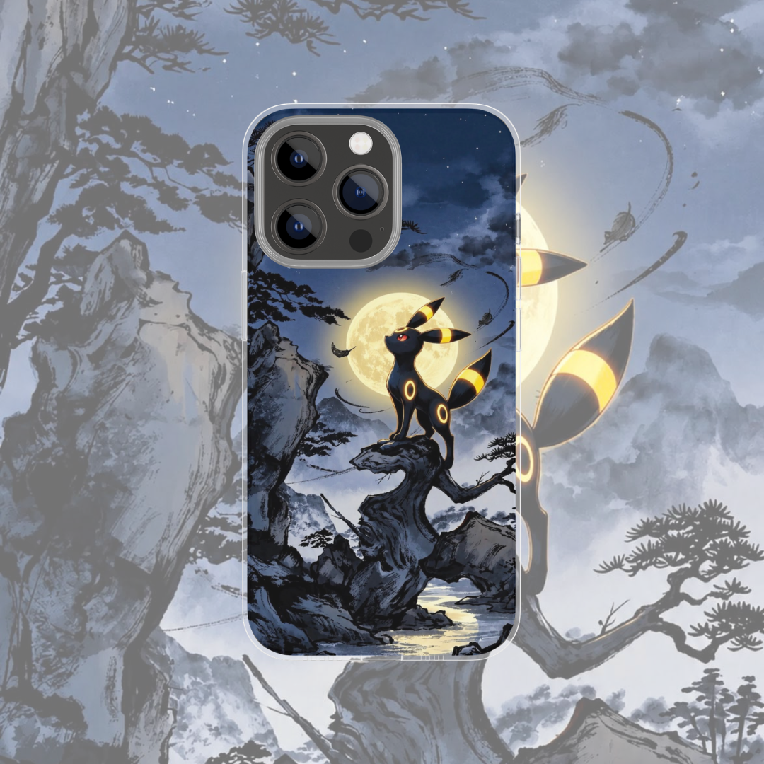 Coque de téléphone Noctali Pokémon en silicone - UnitGeeK