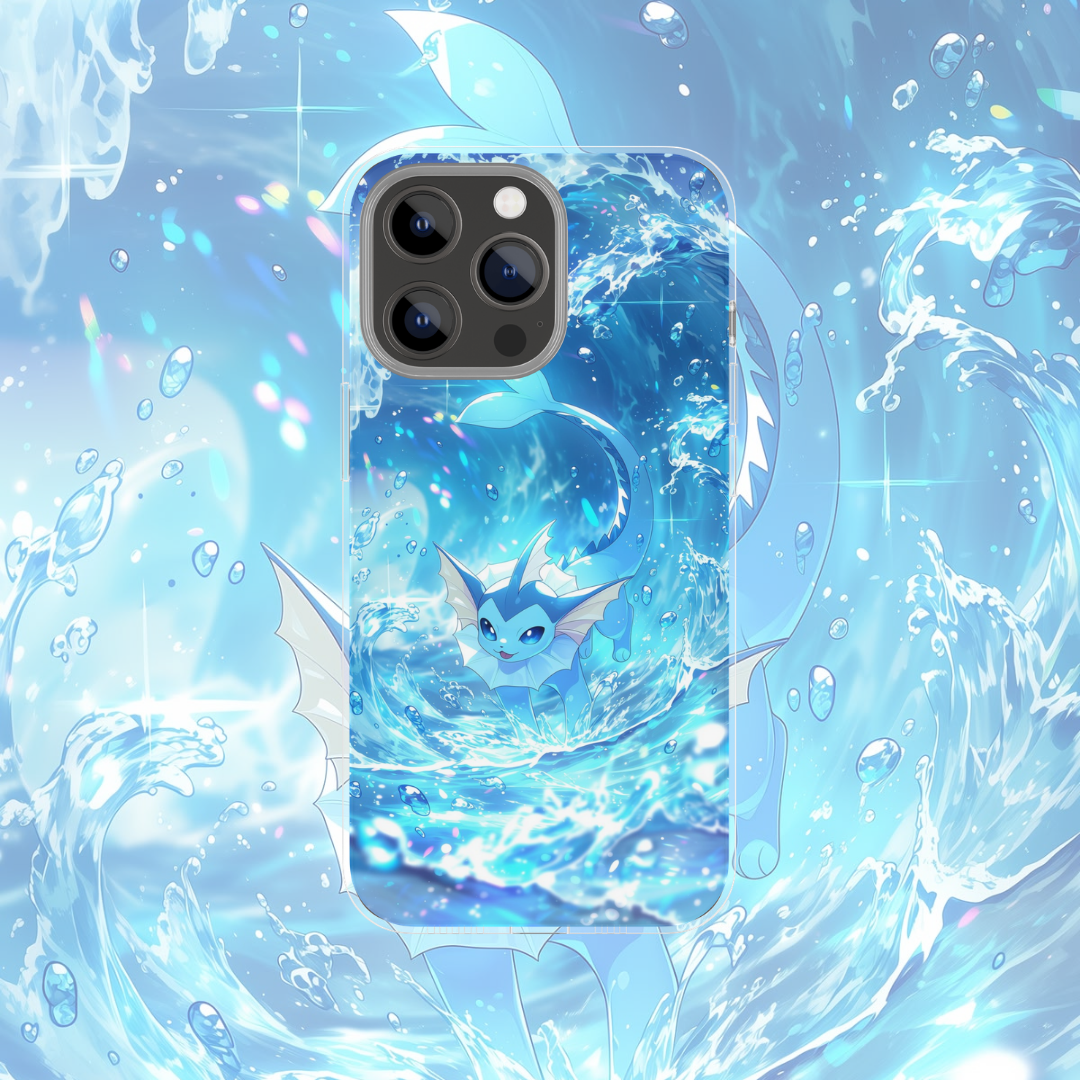 Coque de téléphone Aquali Pokémon en silicone - UnitGeeK
