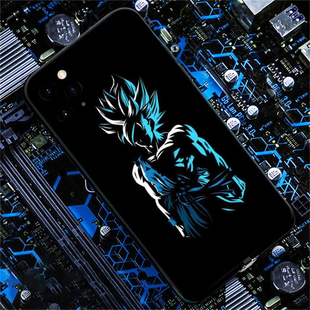 Coque de Protection led GOKU ABSTRAIT - Dragon Ball