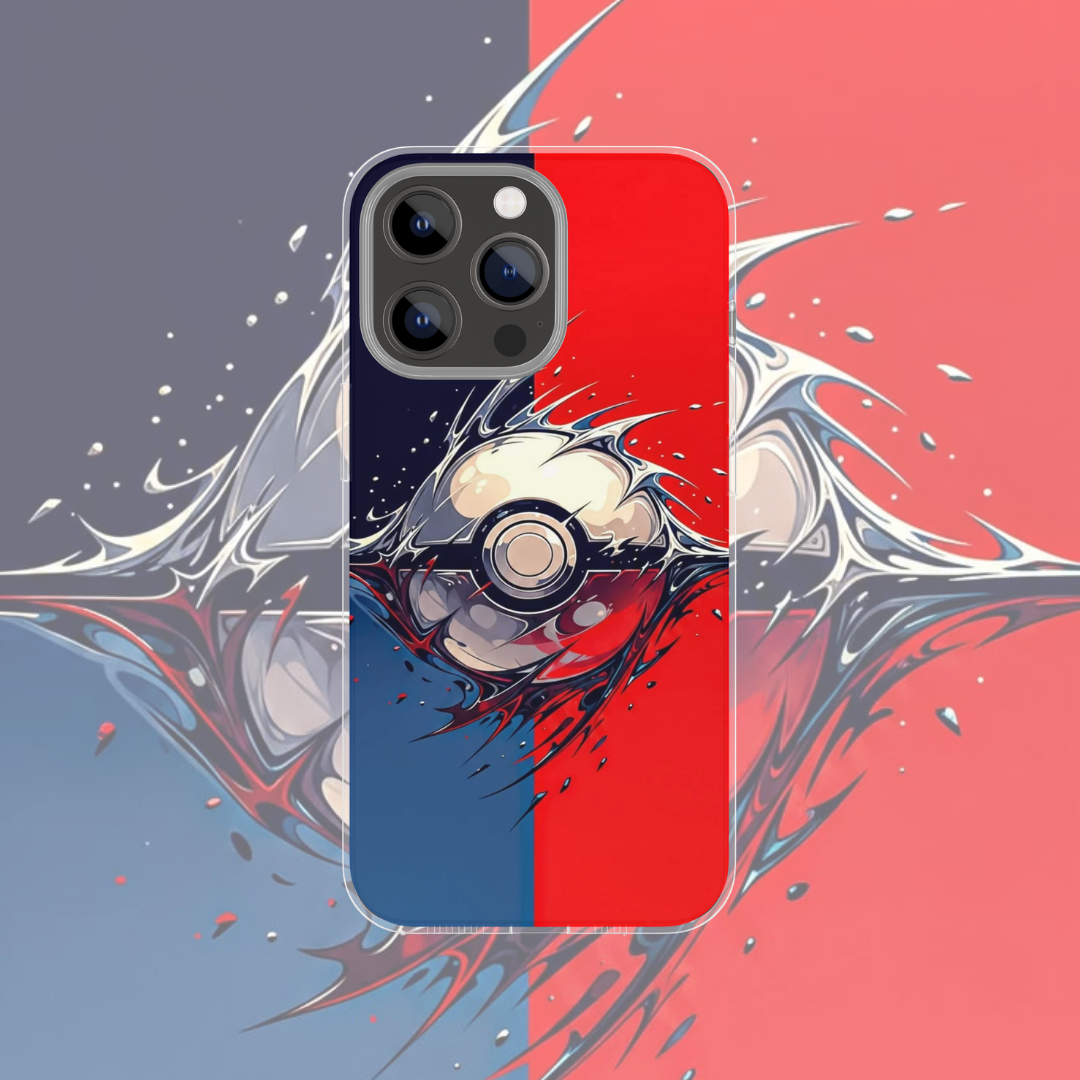 Coque de téléphone Pokéball Pokémon en silicone - UnitGeeK