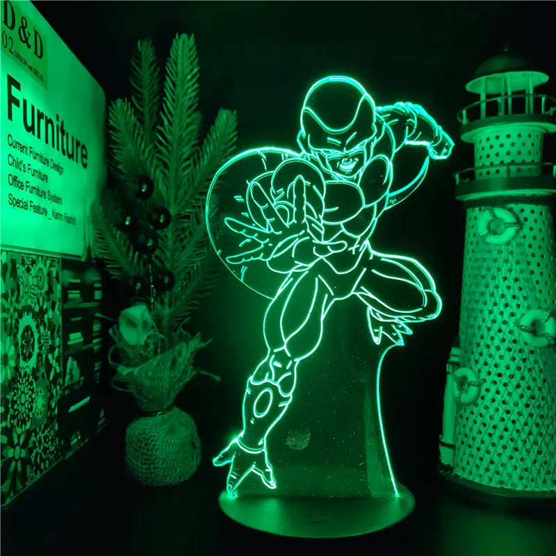 Lampe d'ambiance acrylique FREEZER 3D - Dragon Ball
