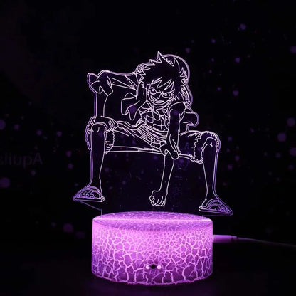 Acrylic mood lamp LUFFY - One Piece