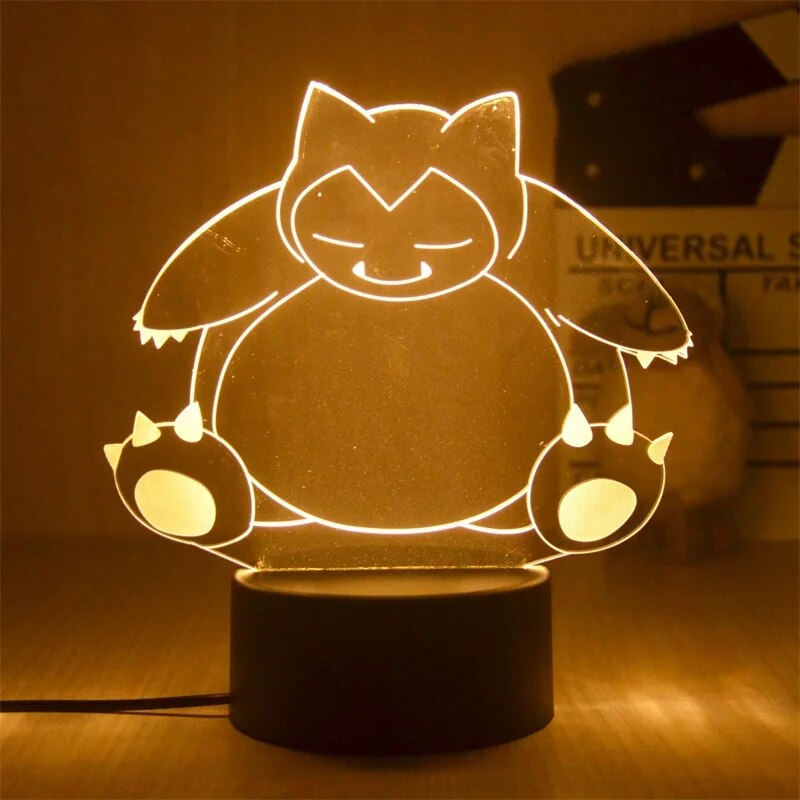 Lampe d'ambiance led RONFLEX 3D - Pokémon