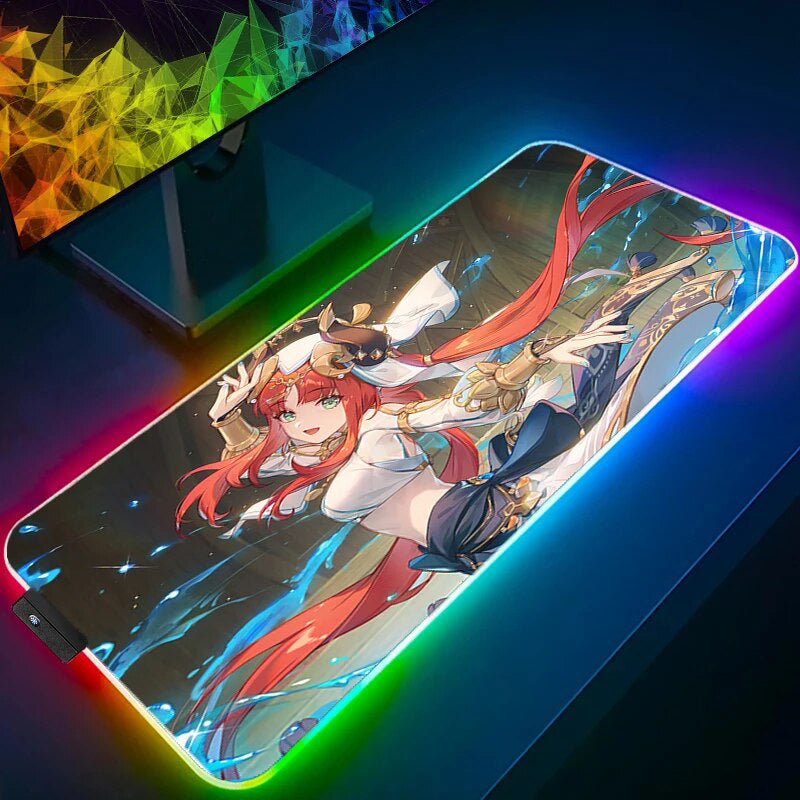 NILOU LED mouse pad - Genshin Impact