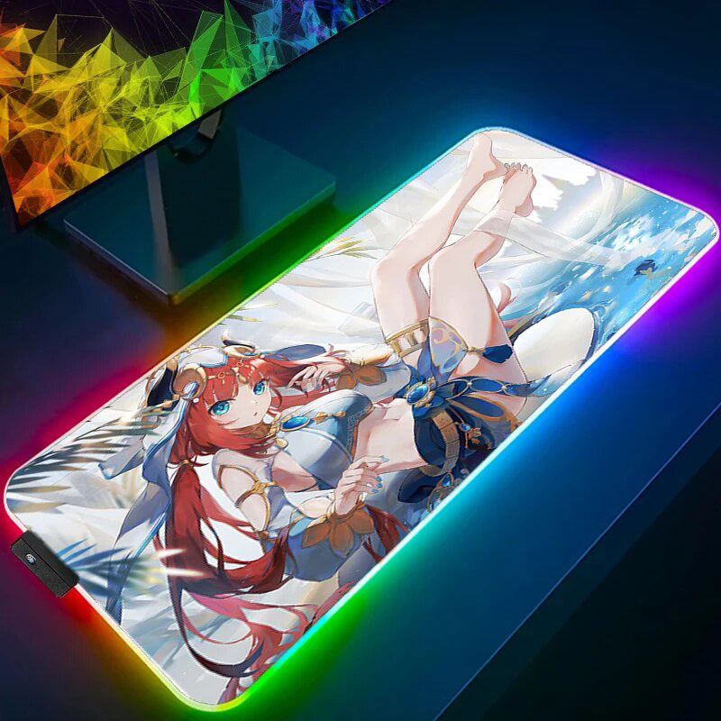 NILOU LED mouse pad - Genshin Impact