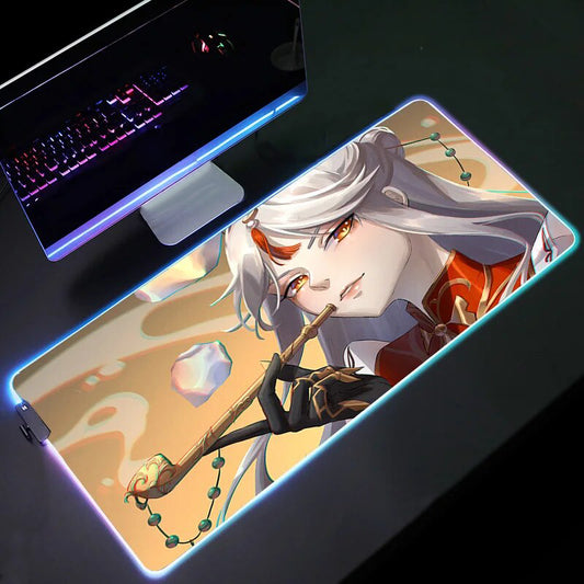 NINGGUANG LED mouse pad - Genshin Impact