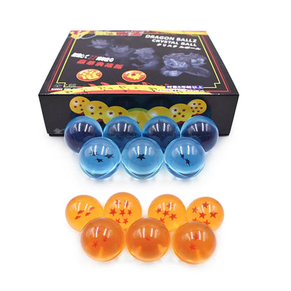 Box of 7 Crystal Balls 3.5cm - Dragon Ball