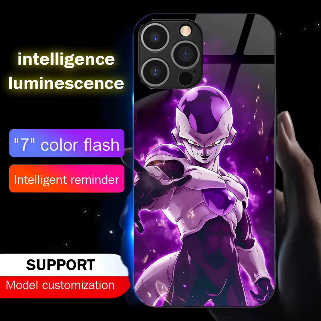 Coque de téléphone Freezer Dragon Ball à led - UnitGeeK