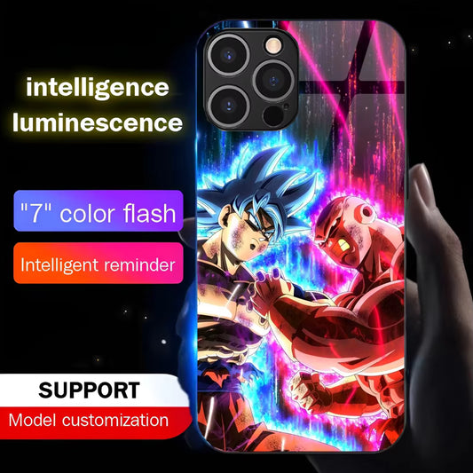 Coque de téléphone Goku et Jiren Dragon Ball à led - UnitGeeK