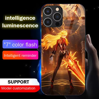 Coque de téléphone Mavuika Genshin Impact à led - UnitGeeK