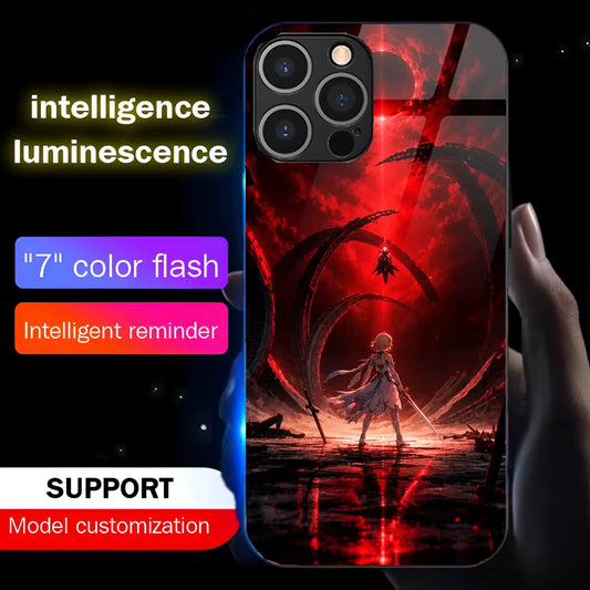 Coque de téléphone Lumine Genshin Impact à led - UnitGeeK