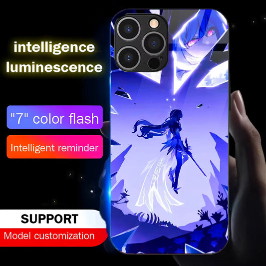 Coque de téléphone Skirk Genshin Impact à led - UnitGeeK