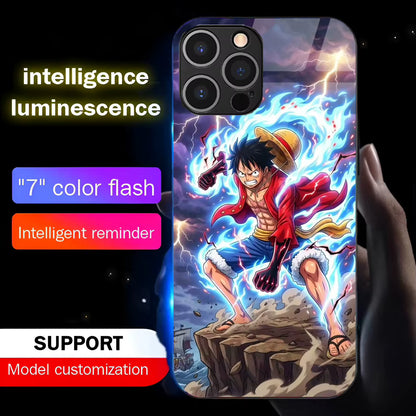 Coque de téléphone Luffy One Piece à led - UnitGeeK