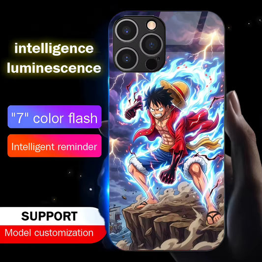Coque de téléphone Luffy One Piece à led - UnitGeeK