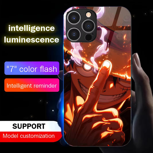 Coque de téléphone Luffy One Piece à led - UnitGeeK
