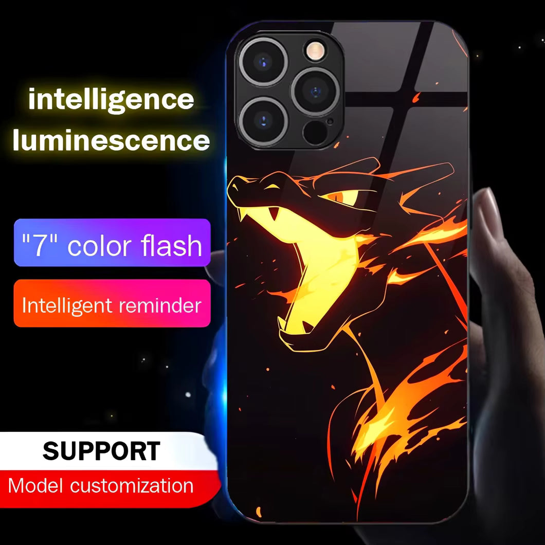 Coque de téléphone Dracaufeu Pokémon à led - UnitGeeK