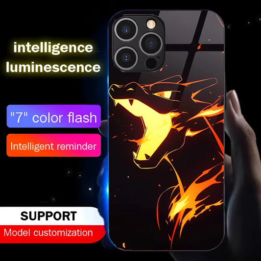 Coque de téléphone Dracaufeu Pokémon à led - UnitGeeK