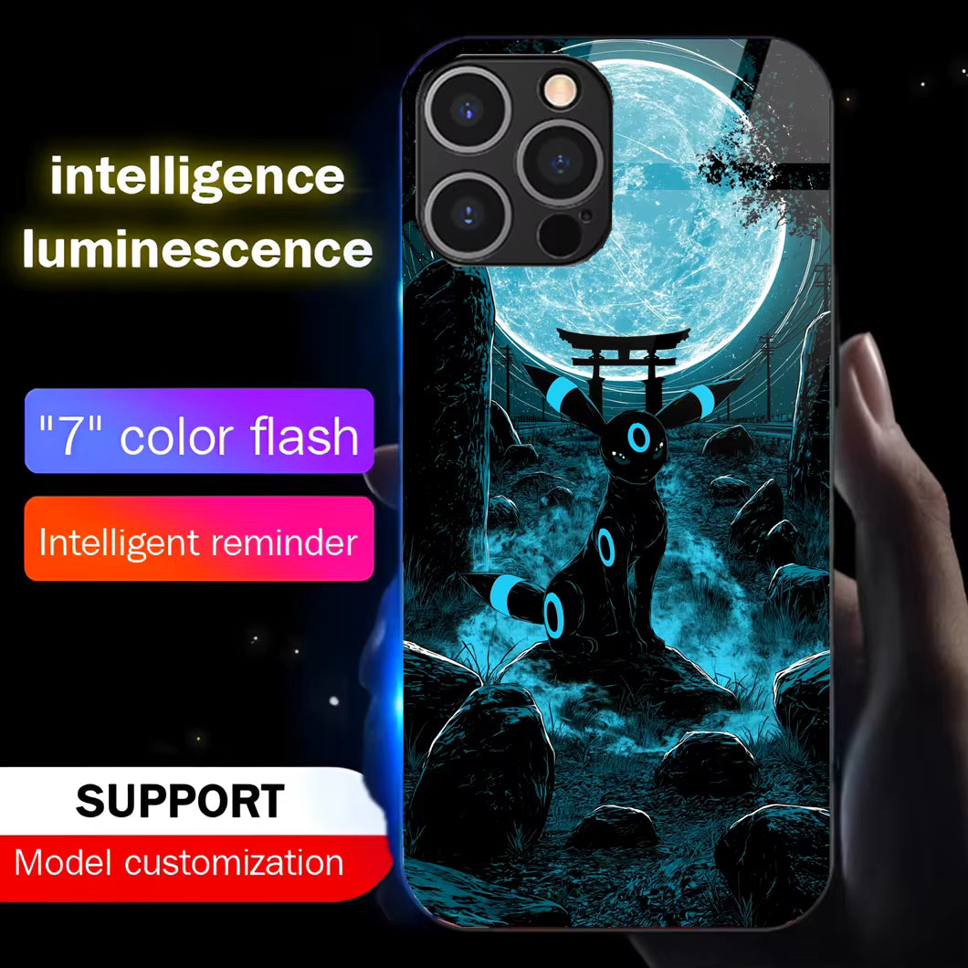 Coque de téléphone Noctali Pokémon à led - UnitGeeK