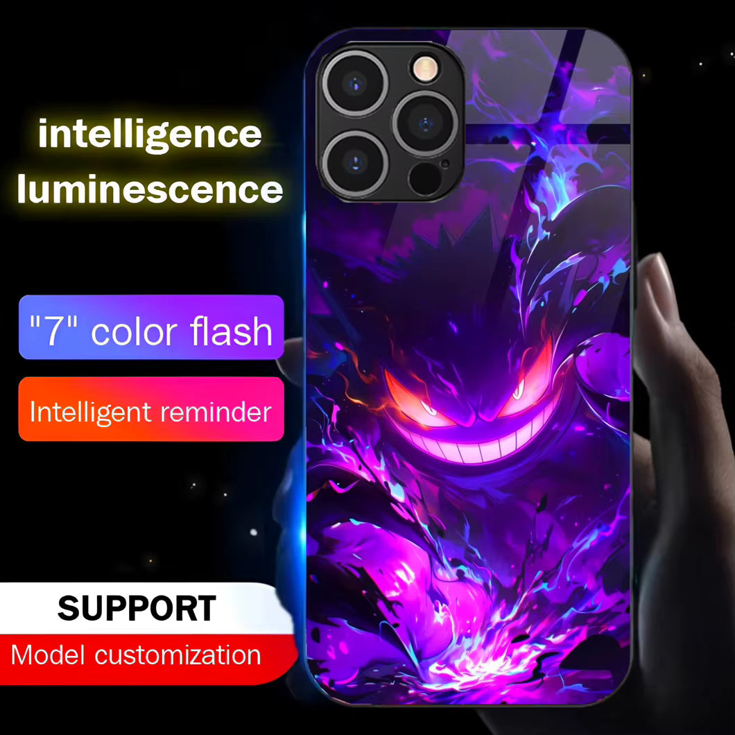 Coque de téléphone Ectoplasma Pokémon à led - UnitGeeK