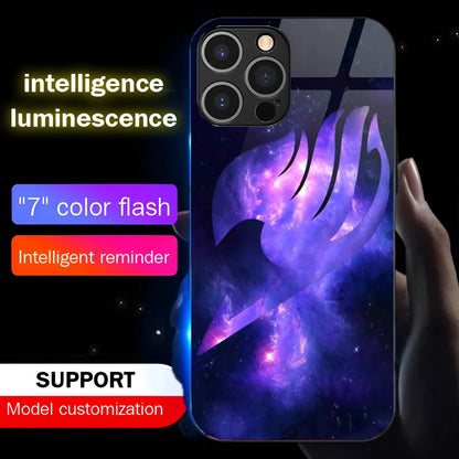Coque de téléphone Logo Fairy Tail à led - UnitGeeK