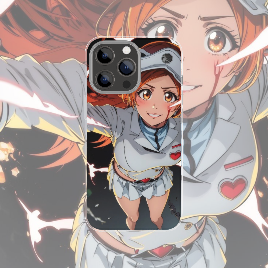 Coque de téléphone Orihime Bleach en silicone - UnitGeeK