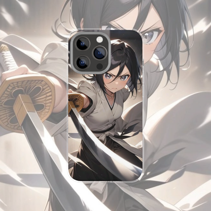 Coque de téléphone Rukia Bleach en silicone - UnitGeeK
