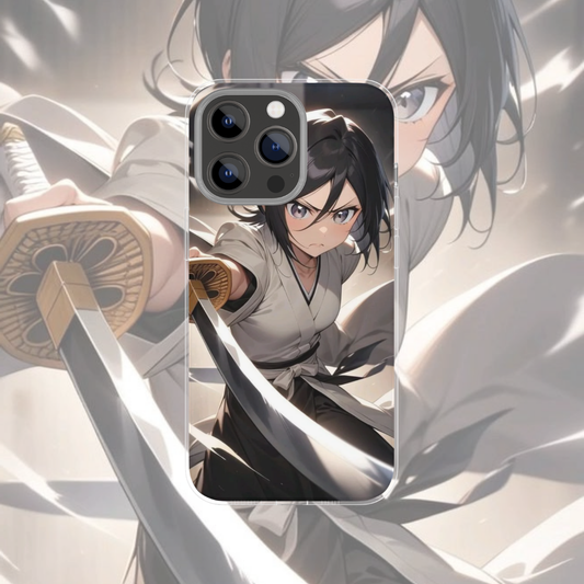 Coque de téléphone Rukia Bleach en silicone - UnitGeeK