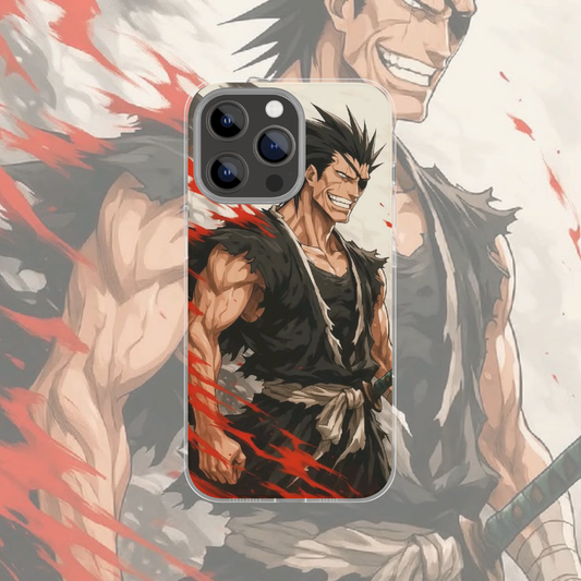 Coque de téléphone Kenpachi Bleach en silicone - UnitGeeK