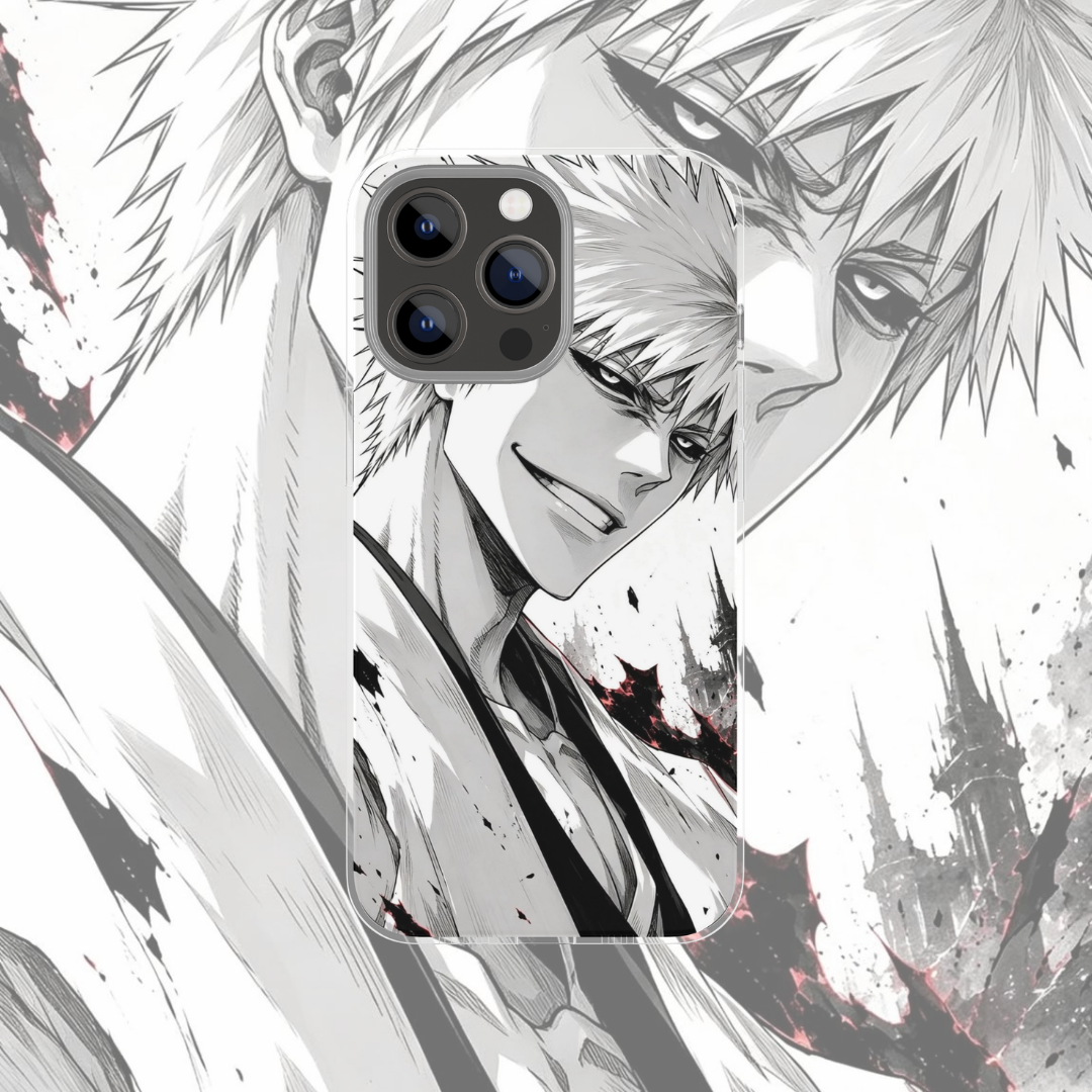 Coque de téléphone Ichigo Bleach en silicone - UnitGeeK